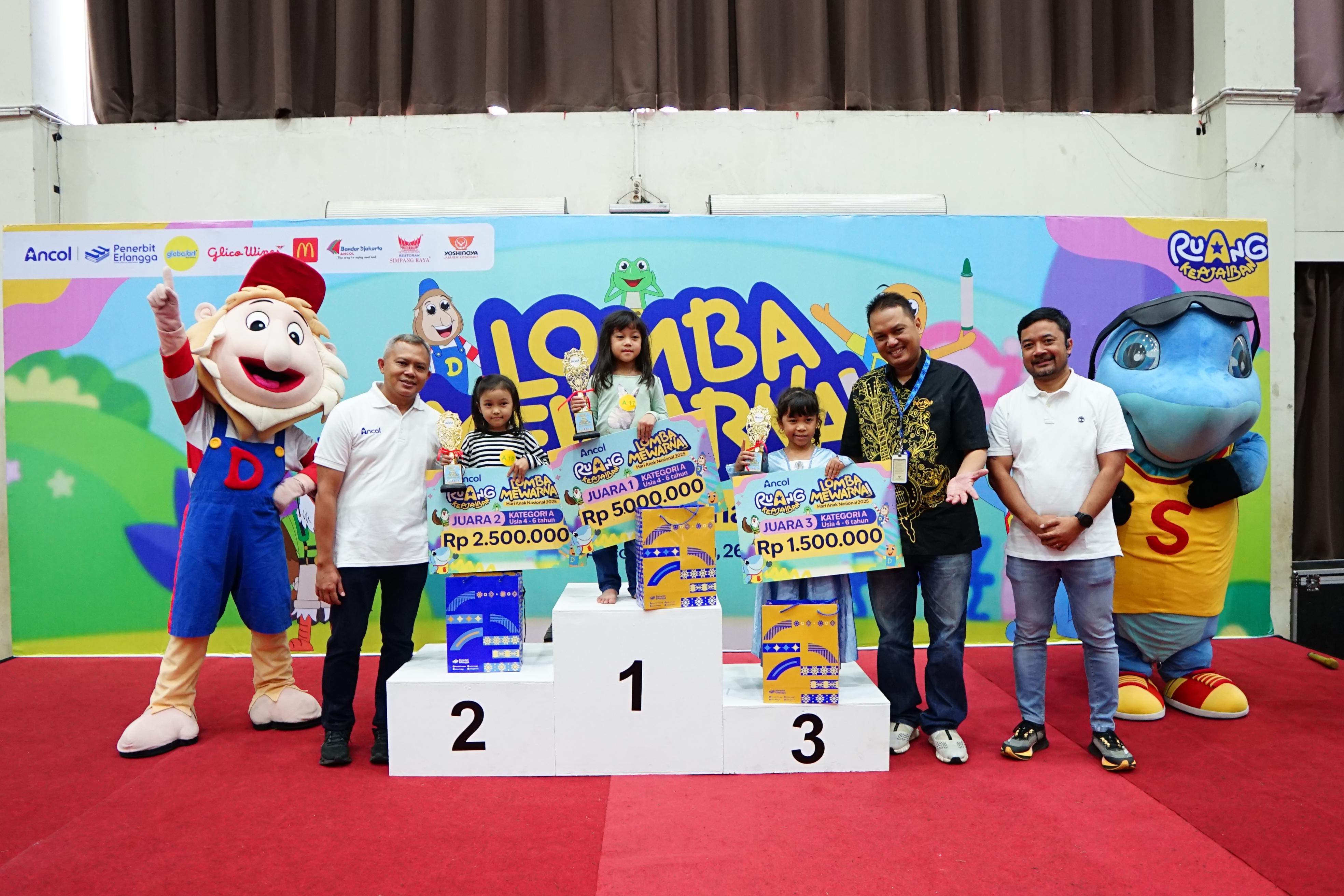 Hari  Anak Nasional 2025 - Lomba Mewarnai Ruang Keajaiban